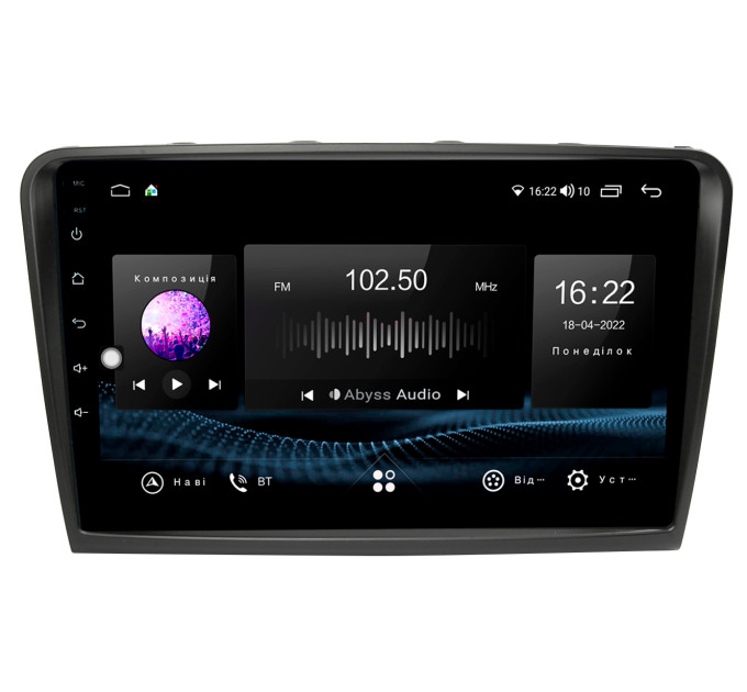 Штатна магнітола Abyss Audio SX-0340 для Skoda SuperB 2008-2015
