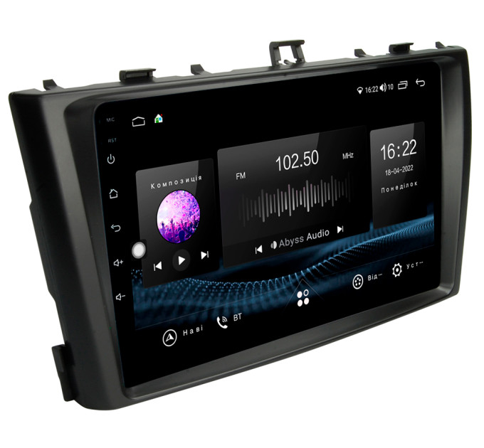Штатна магнітола Abyss Audio SX-9156 для Toyota Avensis T27 2011-2015