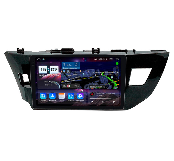 Штатна магнітола Abyss Audio QXR-0123 для Toyota Corolla 2014-2016