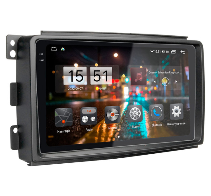 Штатна магнітола Abyss Audio QXR-9345 для Smart ForTwo 2007-2010