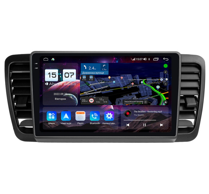 Штатна магнітола Abyss Audio QXR-9350 для Subaru Legacy / Outback 2003-2009