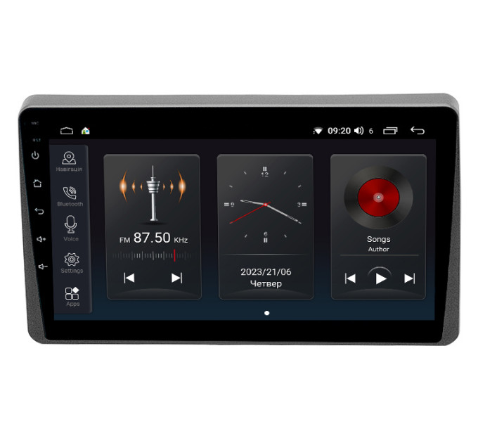 Штатна магнітола Abyss Audio SP-0334 для Renault Duster / Arkana 2019+