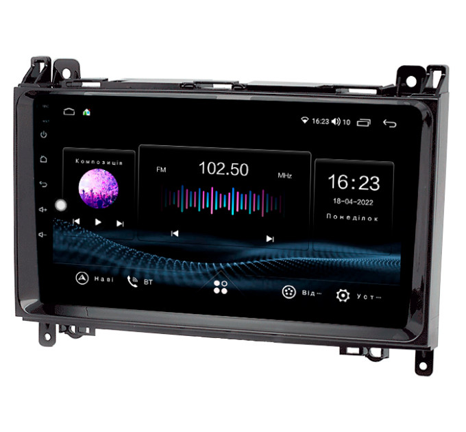 Штатна магнітола Abyss Audio SX-9309 для Mercedes A-klasse (W169), B-klasse (W245) 2004-2012