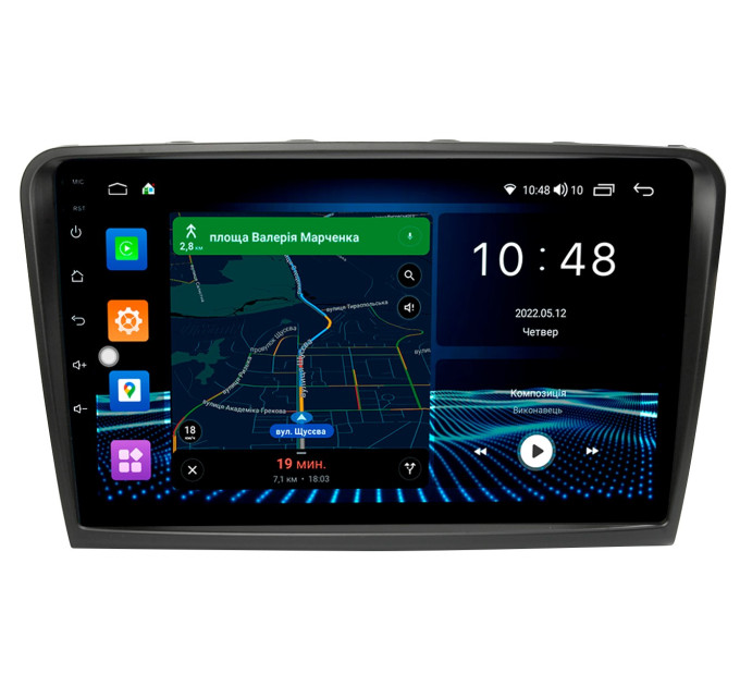Штатна магнітола Abyss Audio MP-0340 для Skoda SuperB 2008-2015