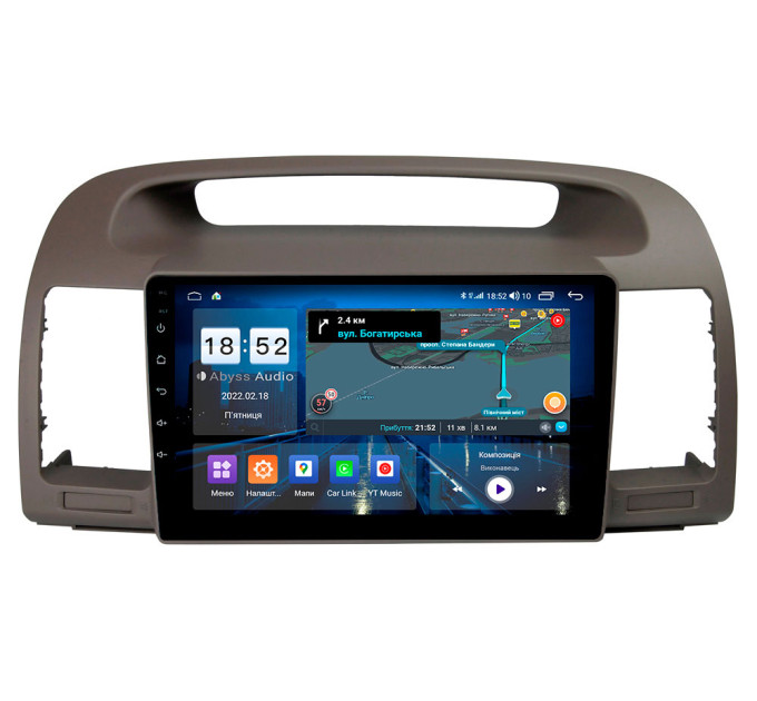 Штатна магнітола Abyss Audio QS-9132 для Toyota Camry V30 2002-2006