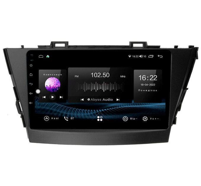 Штатна магнітола Abyss Audio SX-9365 для Toyota Prius V 2012-2017