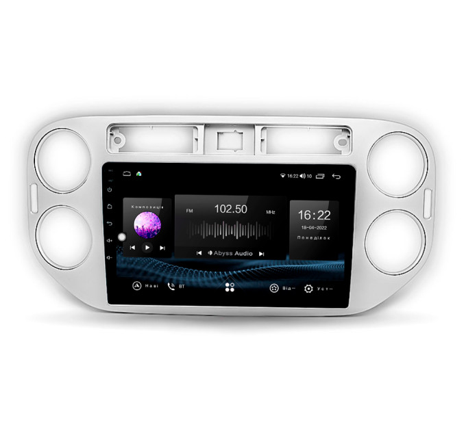 Штатна магнітола Abyss Audio SX-0107 для Volkswagen Tiguan 2011-2016