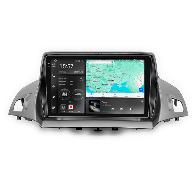 Штатна магнітола Abyss Audio WR-9284 для Ford C-Max, Escape, Kuga 2010-2019