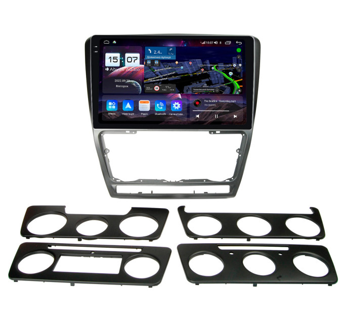 Штатна магнітола Abyss Audio QXR-0117 для Skoda Octavia A5 2004-2013