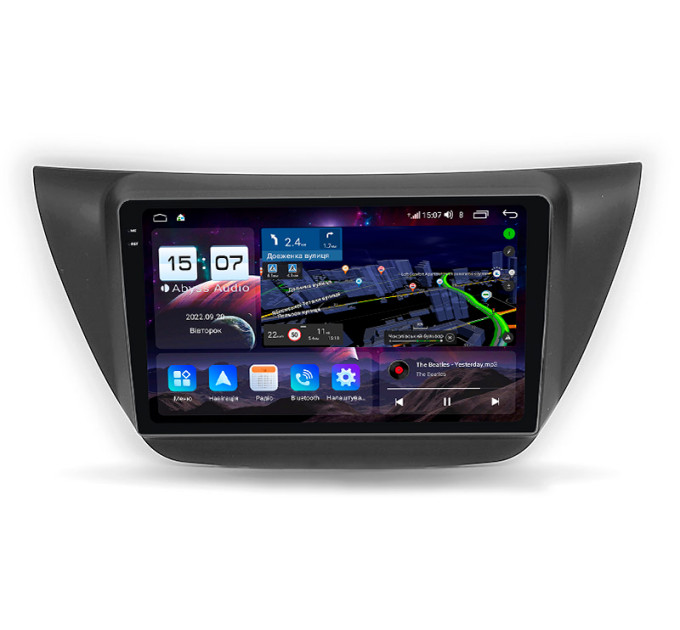 Штатна магнітола Abyss Audio QXR-9244 для Mitsubishi LANCER IX 2006-2010