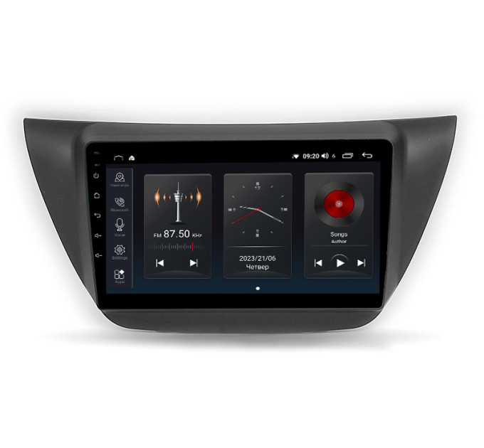 Штатна магнітола Abyss Audio SP-9244 для Mitsubishi LANCER IX 2006-2010