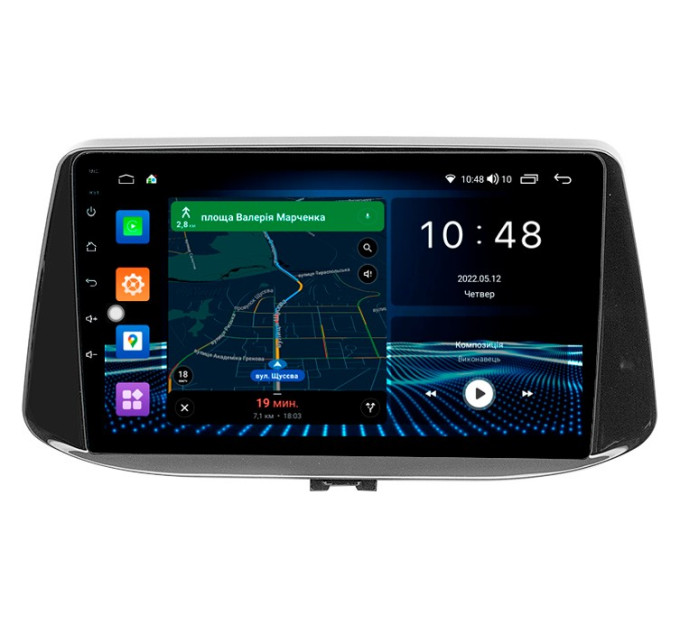 Штатна магнітола Abyss Audio MP-0223 для Hyundai i30 2017-2018