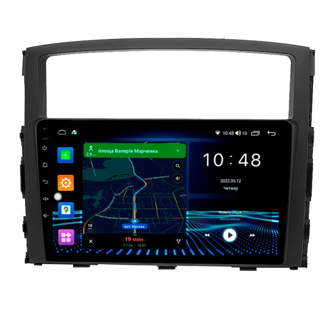 Штатна магнітола Abyss Audio MP-9247 для Mitsubishi PAJERO 2006-2012