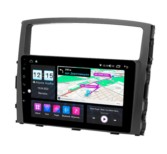 Штатна магнітола Abyss Audio MP-9247 для Mitsubishi PAJERO 2006-2012
