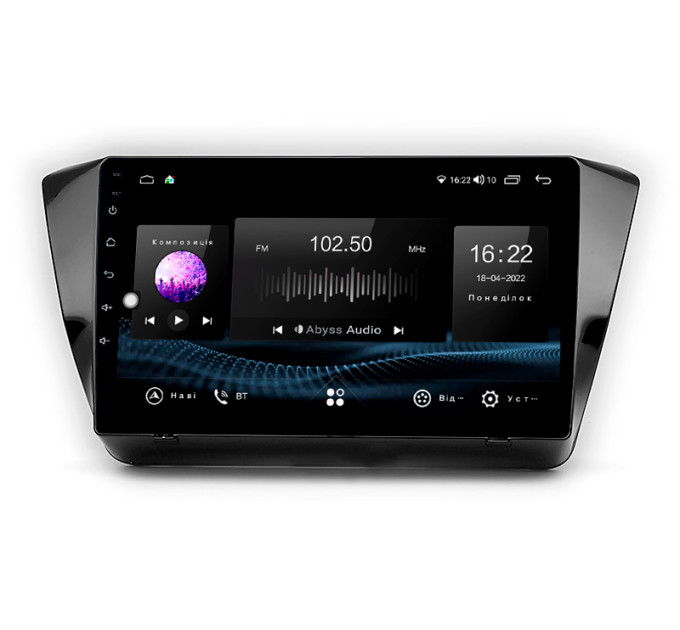 Штатна магнітола Abyss Audio SX-0112 для Skoda SUPERB 2008-2015
