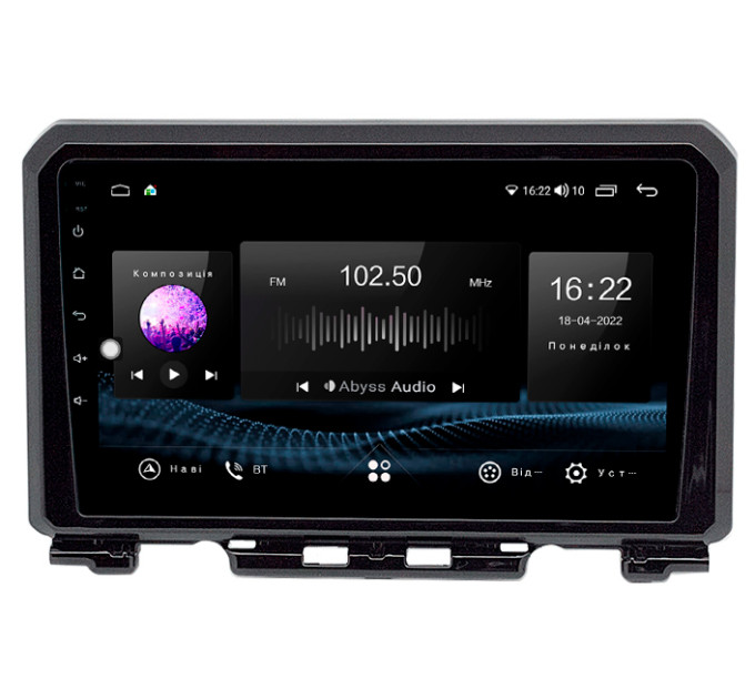 Штатна магнітола Abyss Audio SX-9260 для Suzuki JIMNY 2019+