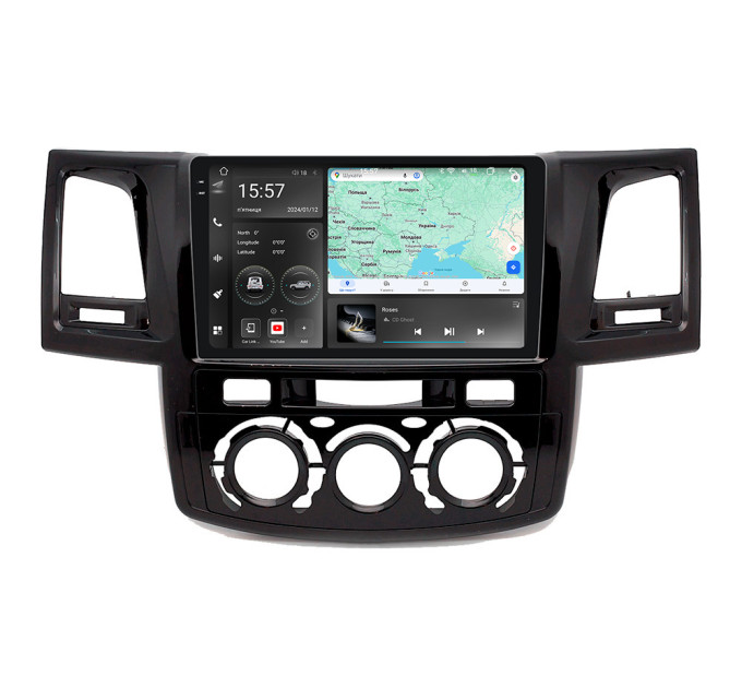 Штатна магнітола Abyss Audio WR-9153 для Toyota Hilux 2012-2015