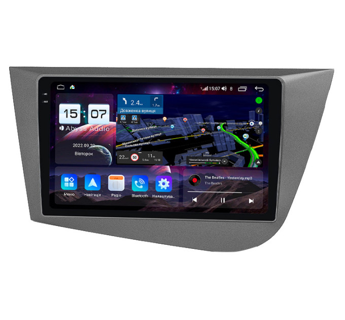 Штатна магнітола Abyss Audio QXR-9337 для Seat Leon 2005-2012