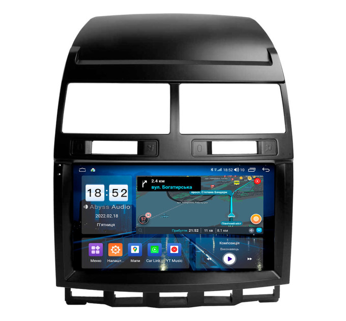 Штатна магнітола Abyss Audio QX-9111 для Volkswagen Touareg 2003-2010