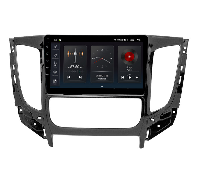 Штатна магнітола Abyss Audio SP-9248 для Mitsubishi Pajero Sport