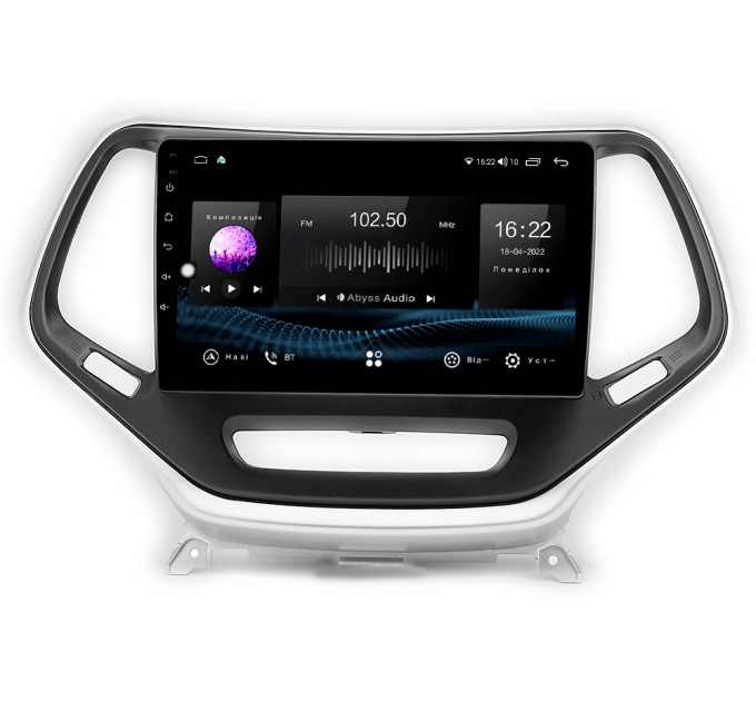 Штатна магнітола Abyss Audio SX-0178 для Jeep CHEROKEE 2016+
