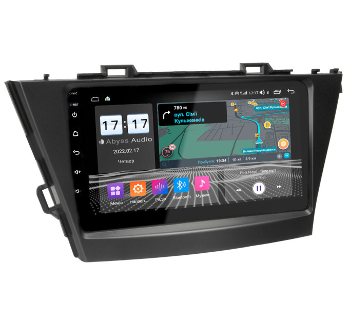 Штатна магнітола Abyss Audio QS-9365 для Toyota Prius V 2012-2017