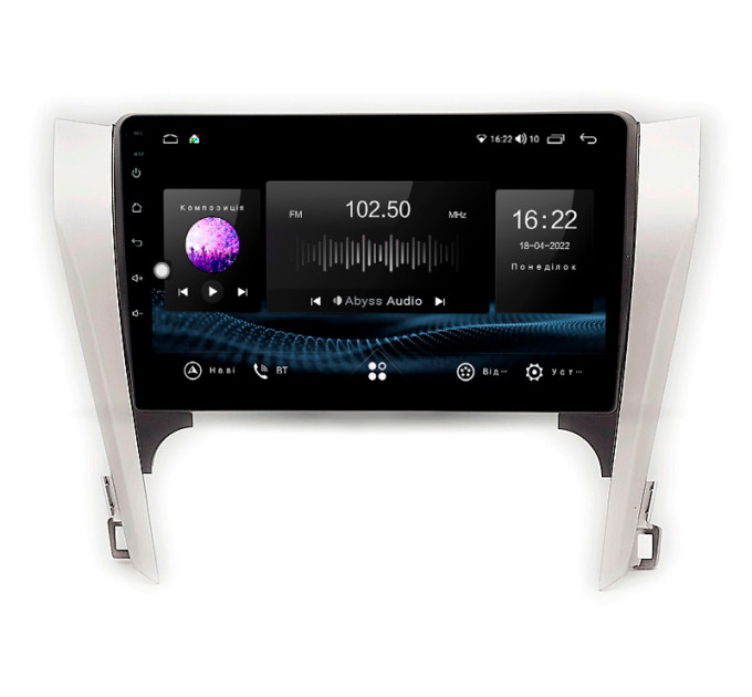 Штатна магнітола Abyss Audio SX-0125 для Toyota Camry V50 2012-2014