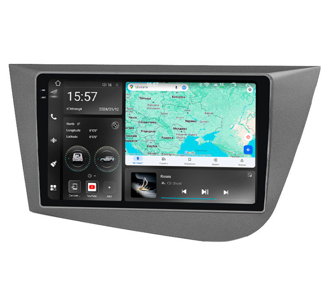 Штатна магнітола Abyss Audio WR-9337 для Seat Leon 2005-2012