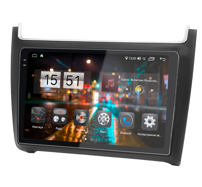 Штатна магнітола Abyss Audio QXR-9104 для Volkswagen Polo 2012-2015