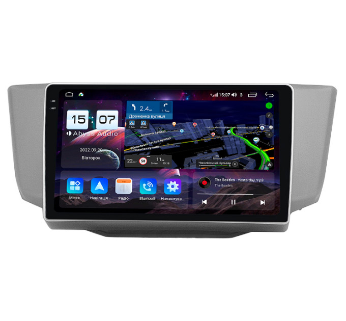 Штатна магнітола Abyss Audio QXR-0370 для Toyota Harrier 2003-2012