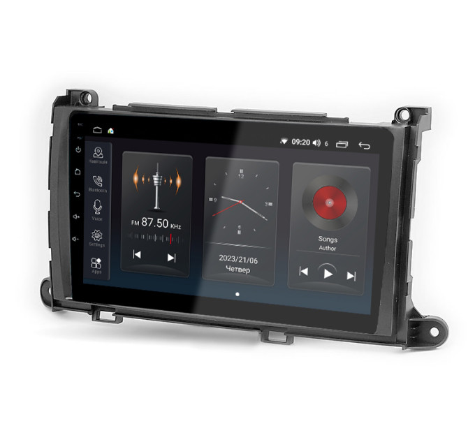 Штатна магнітола Abyss Audio SP-9368 для Toyota Sienna 2015-2020