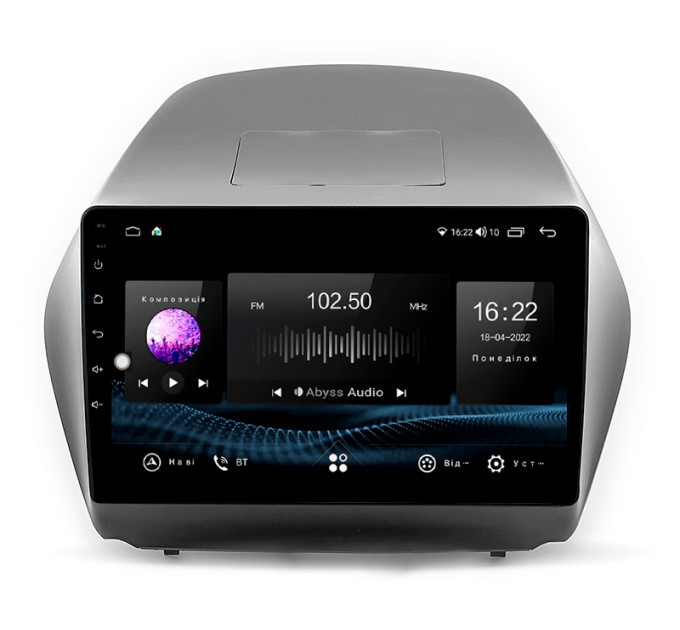 Штатна магнітола Abyss Audio SX-9204 для Hyundai Tucson 2009-2015