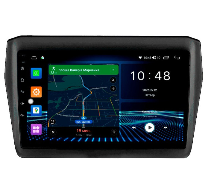 Штатна магнітола Abyss Audio MP-9357 для Suzuki Swift 2011-2017