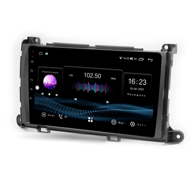 Штатна магнітола Abyss Audio SX-9158 для Toyota Sienna 2009-2014