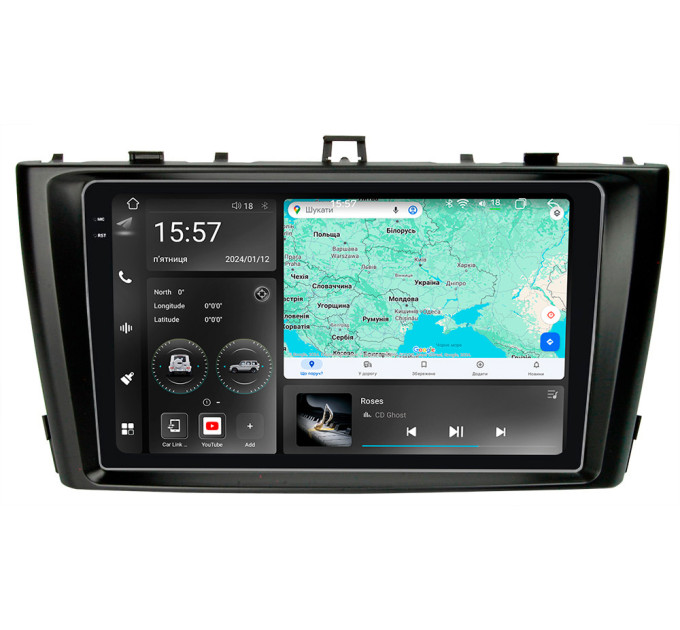 Штатна магнітола Abyss Audio WR-9156 для Toyota Avensis T27 2011-2015