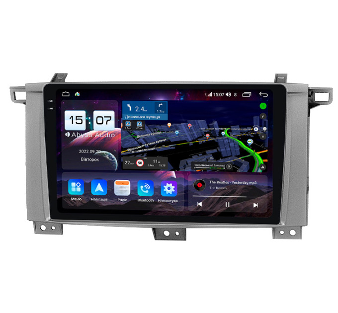 Штатна магнітола Abyss Audio QXR-9140 для Toyota LANDCRUISER 100 GX 2005+