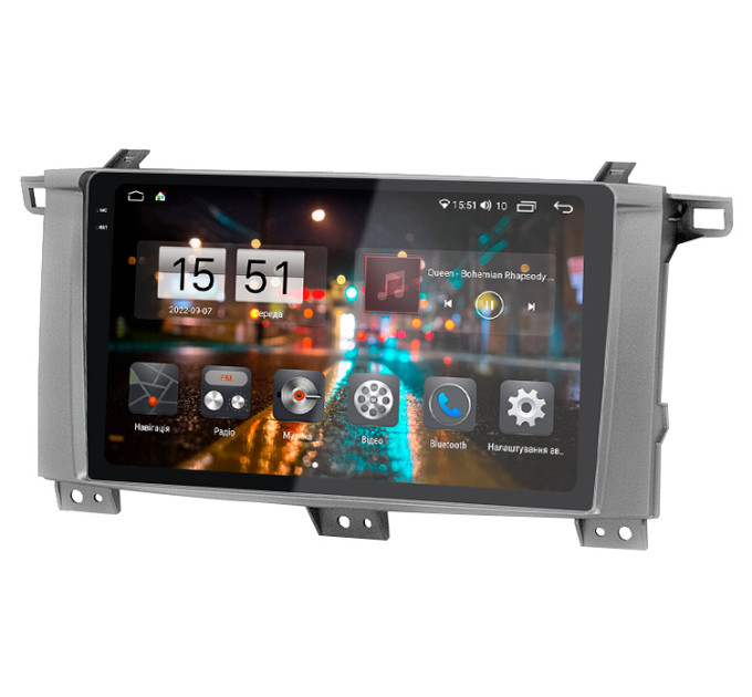 Штатна магнітола Abyss Audio QXR-9140 для Toyota LANDCRUISER 100 GX 2005+