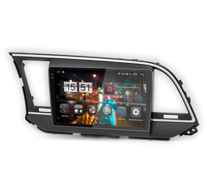 Штатна магнітола Abyss Audio QXR-9212 для Hyundai Elantra 2016-2018