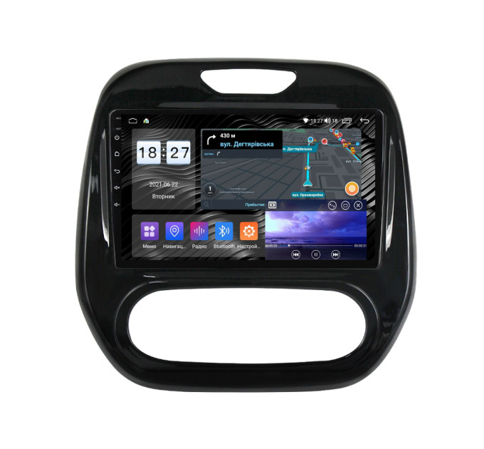 Штатна магнітола Abyss Audio QXR-9264 для Renault Captur 2013-2019