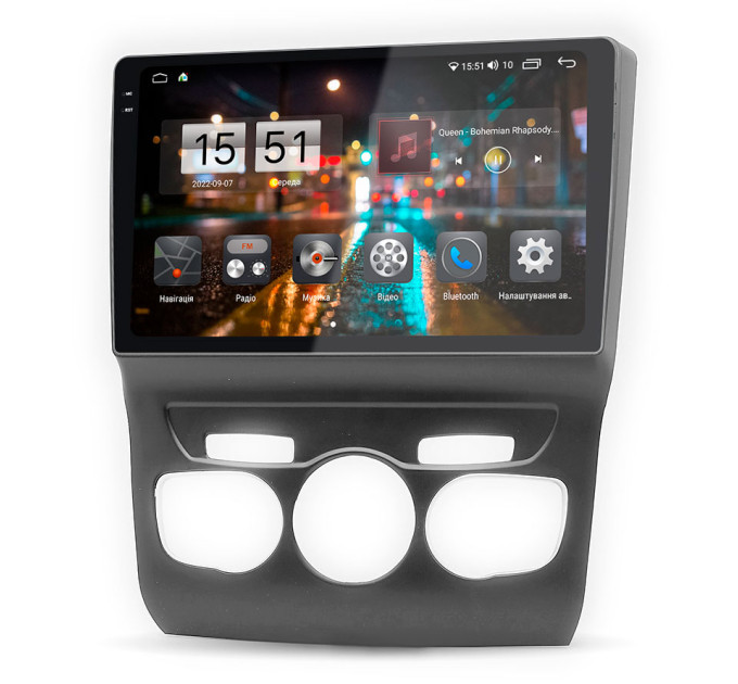 Штатна магнітола Abyss Audio QXR-9255 для Citroen Citroen C4L 2013-2016
