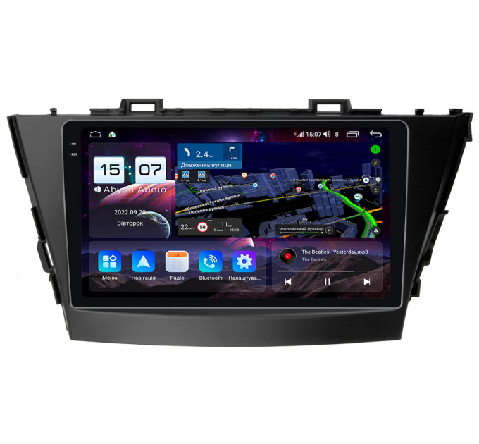 Штатна магнітола Abyss Audio QXR-9365 для Toyota Prius V 2012-2017