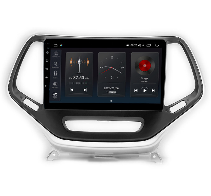 Штатна магнітола Abyss Audio SP-0178 для Jeep CHEROKEE 2016+