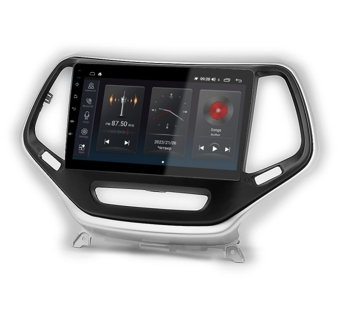 Штатна магнітола Abyss Audio SP-0178 для Jeep CHEROKEE 2016+