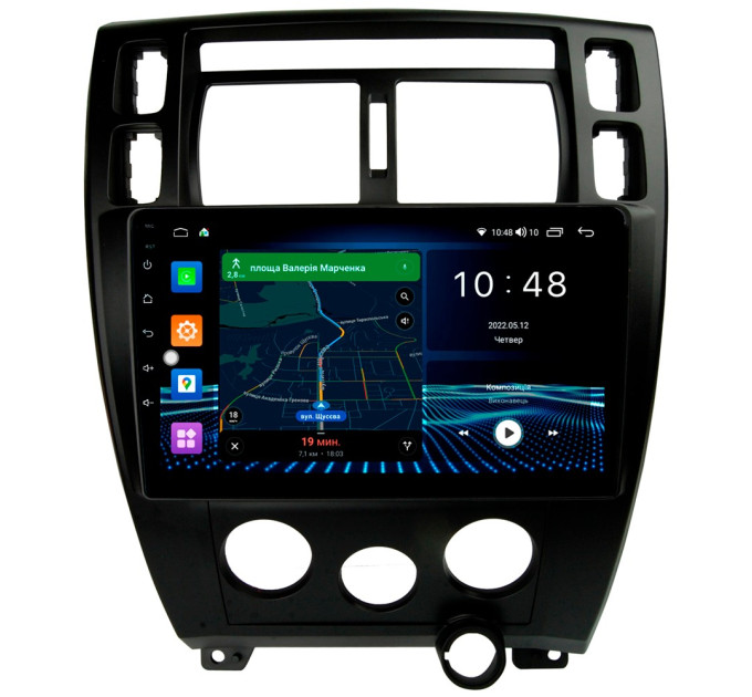 Штатна магнітола Abyss Audio MP-0205 для Hyundai Tucson 2004-2009