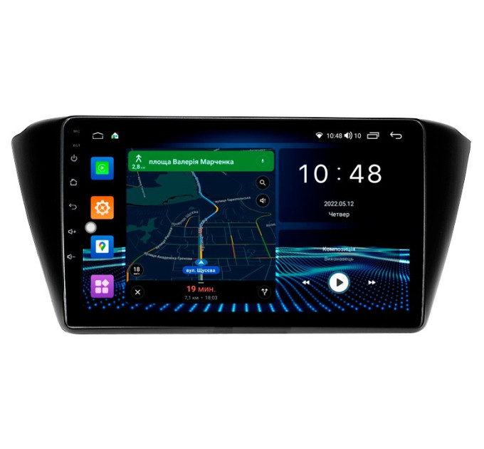Штатна магнітола Abyss Audio MP-0118 для Skoda FABIA 2015+