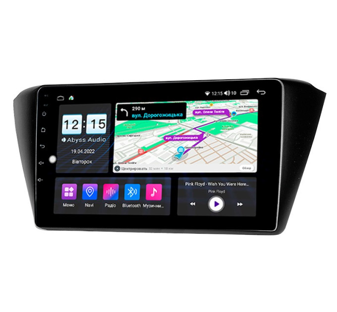 Штатна магнітола Abyss Audio MP-0118 для Skoda FABIA 2015+