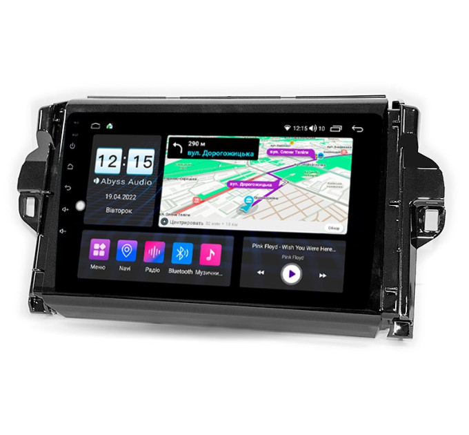 Штатна магнітола Abyss Audio MP-9157 для Toyota Fortuner 2 2015-2018