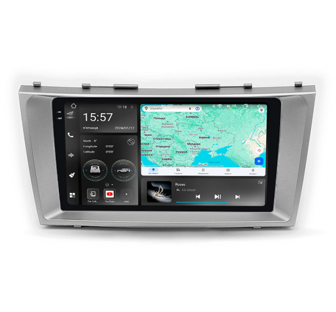 Штатна магнітола Abyss Audio WR-9124 для Toyota Camry V40 2007-2011