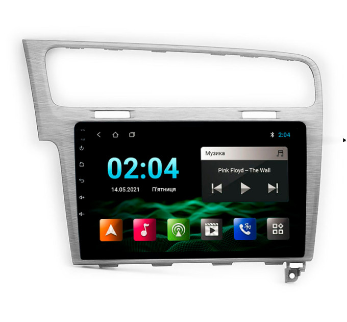 Штатна магнітола Abyss Audio SE-0105 для Volkswagen GOLF 7 Gray