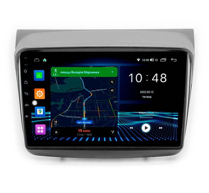 Штатна магнітола Abyss Audio MP-9249 для Mitsubishi L200 (low)